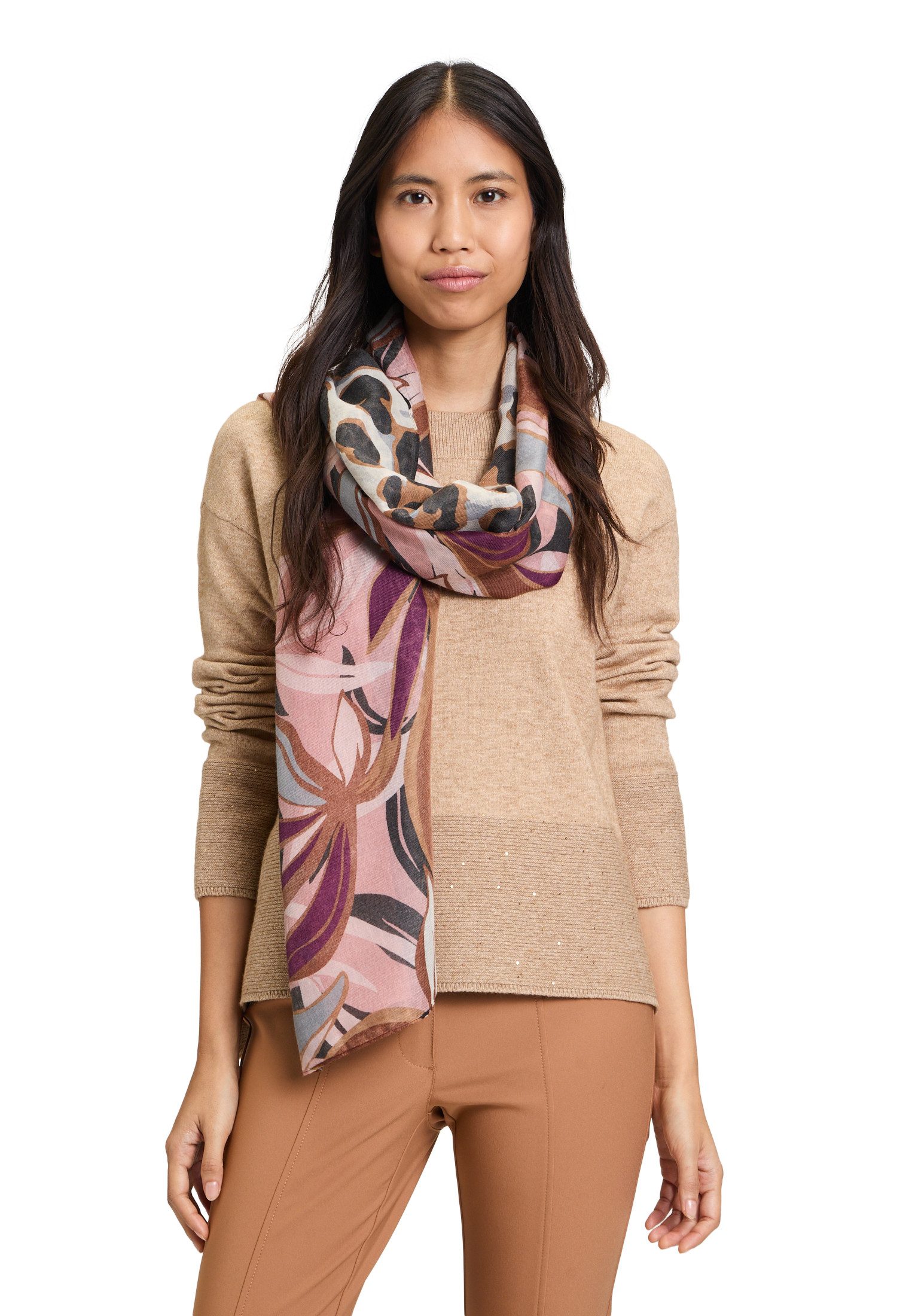 Schal Betty Barclay Basic-Schal mit Blumenprint