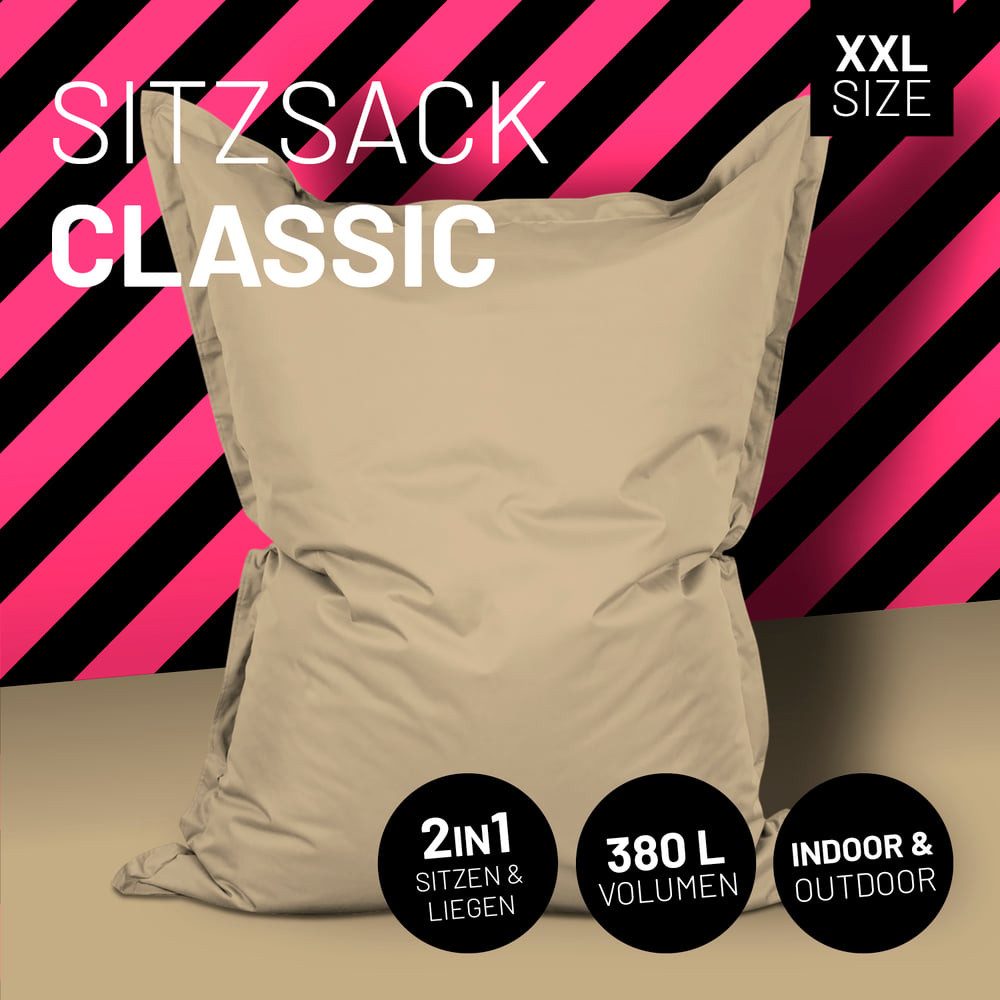 Lumaland Sitzsack XXL Bean Bag Riesen-Sitzkissen günstig online kaufen