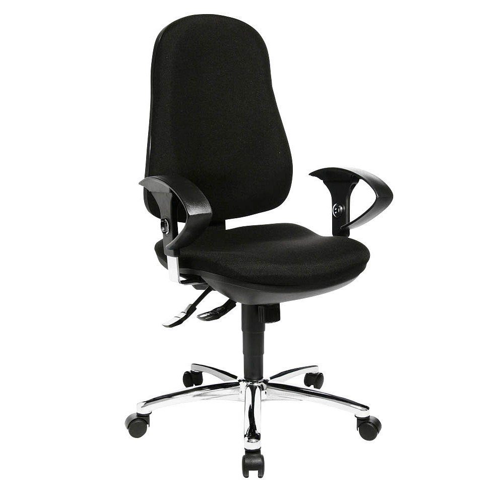 Bürostuhl 1 Bürostuhl Support ®Syncro Deluxe schwarz