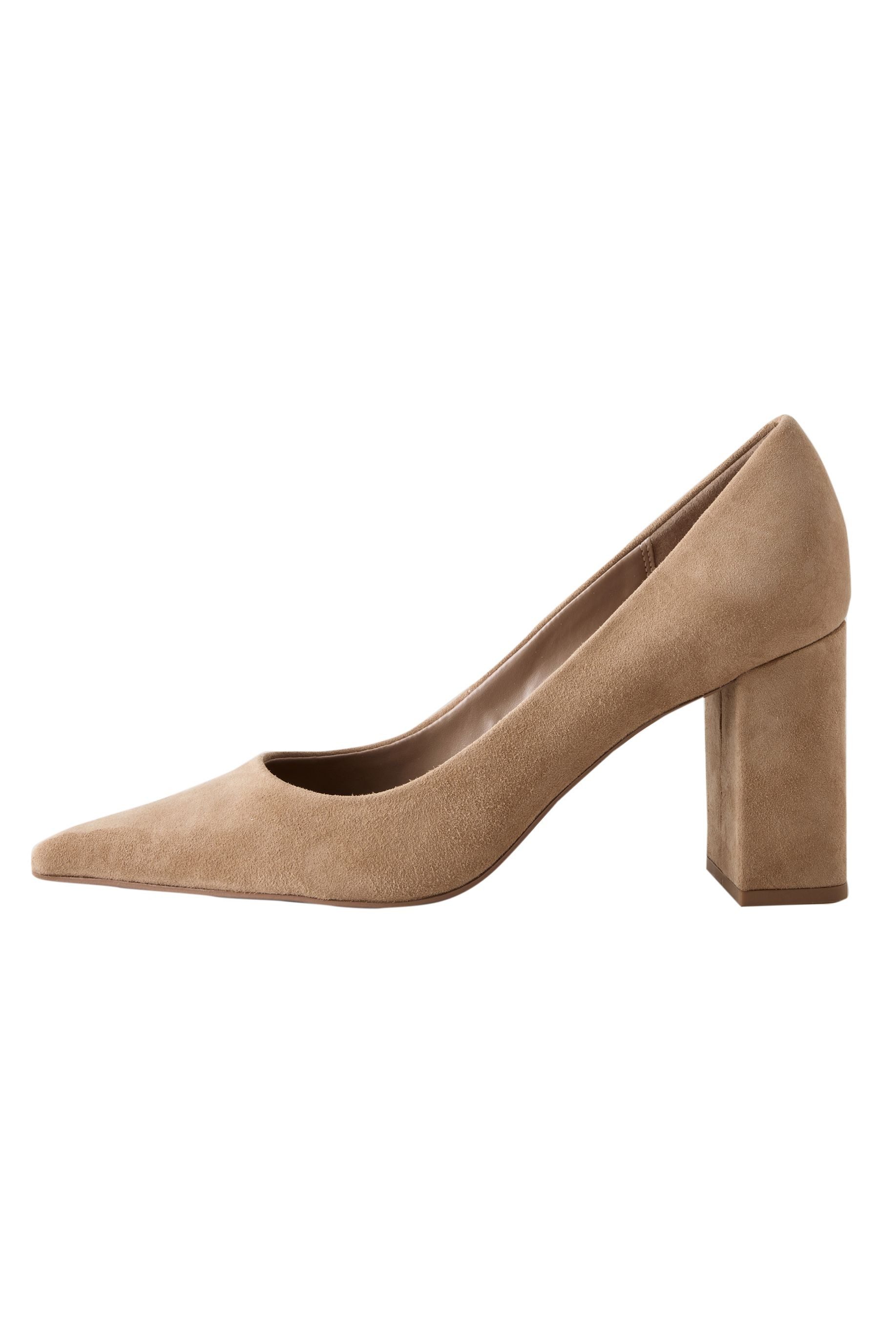 Forever Comfort® Lederpumps mit Blockabsatz Pumps