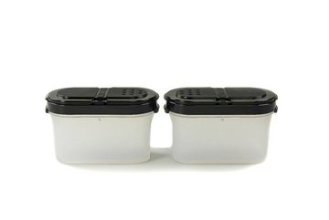 TUPPERWARE Vorratsdose Gewürz-Zwerge 120 ml (2) Gewürzbehälter + SPÜLTUCH