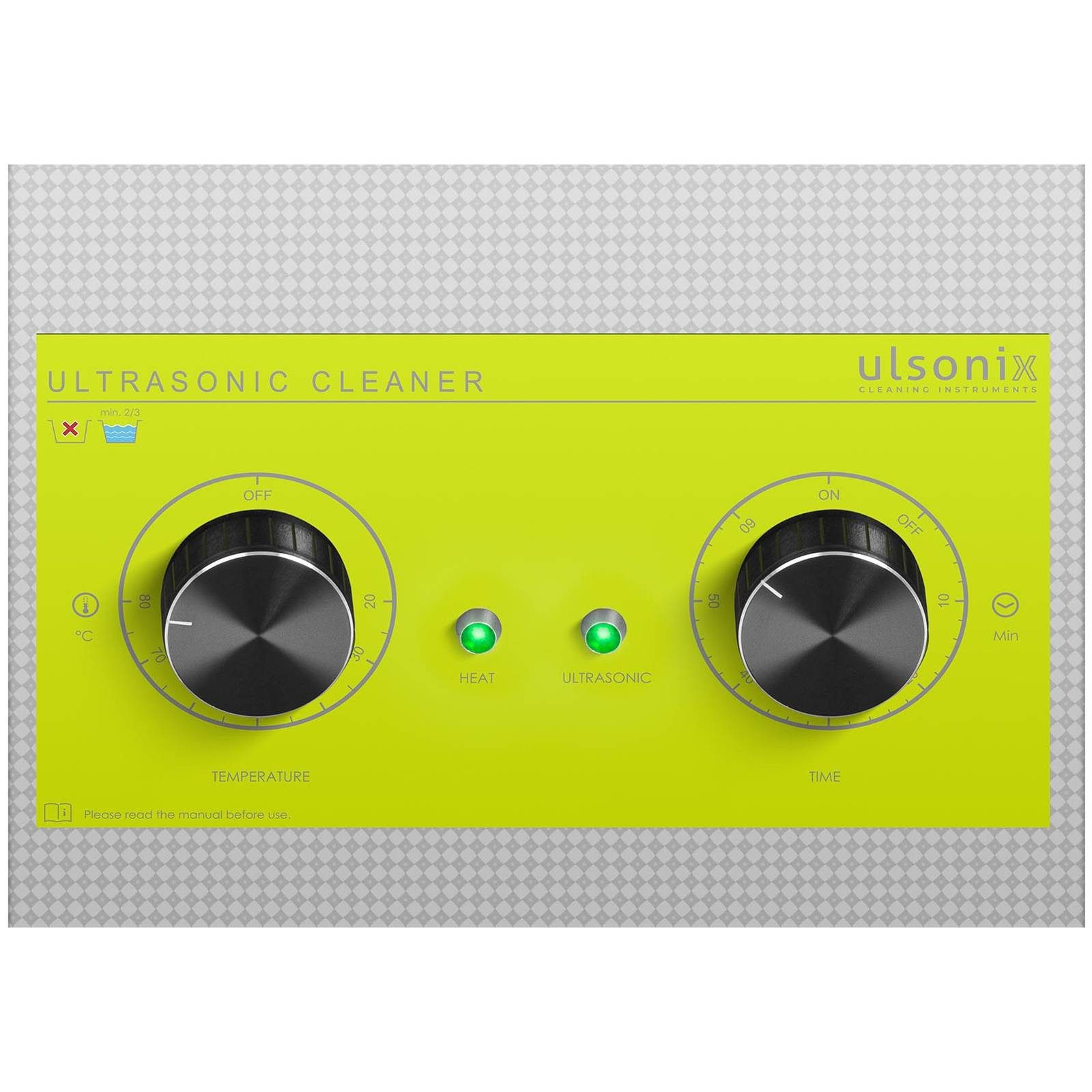 Ulsonix Ultraschallreiniger 3,2 L Ultraschallreinigungsgerät Ultraschallbad 40 kHz Heizung Timer, verschiedene Größen