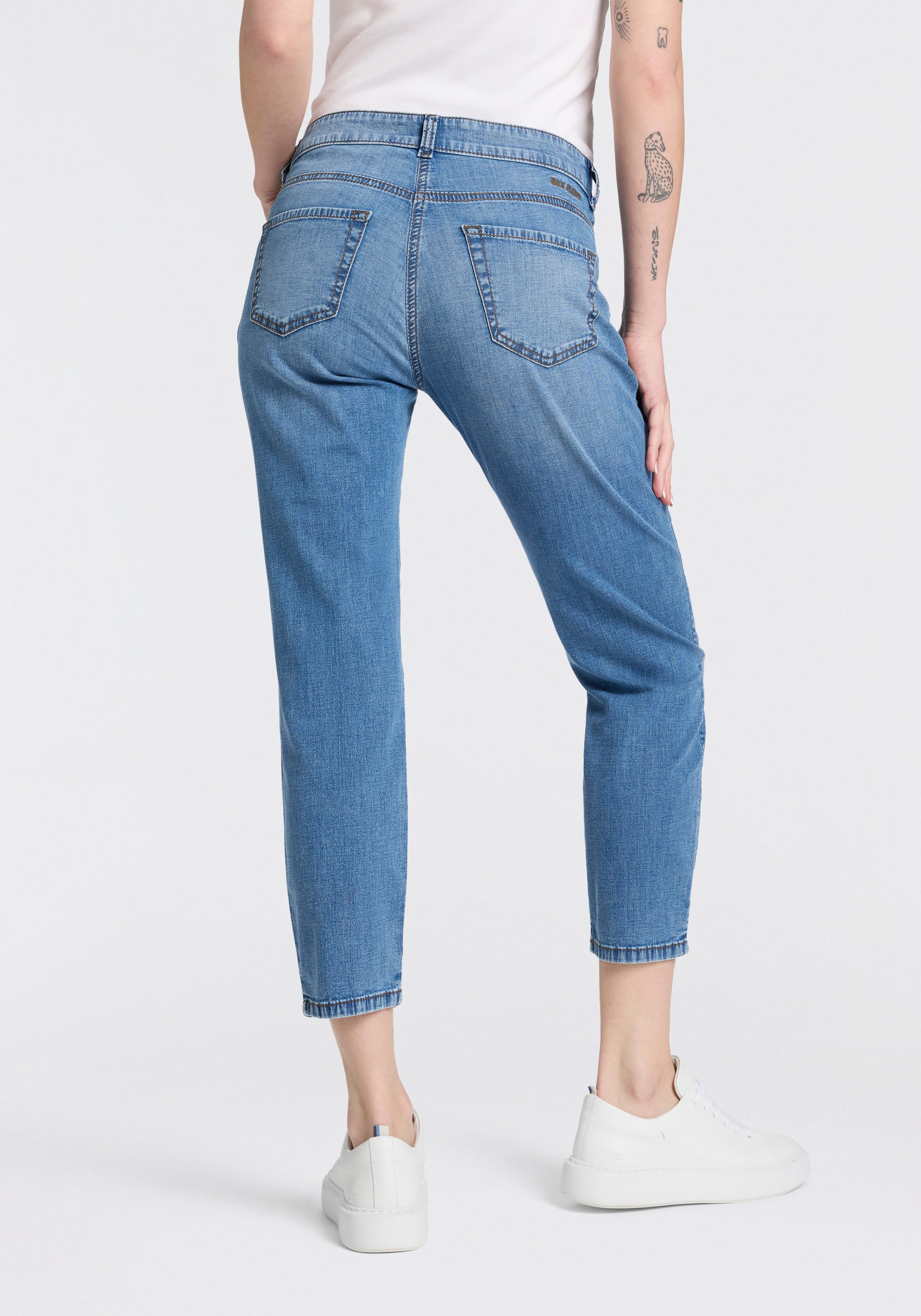 MAC Ankle-Jeans Slim 7/8 Kontrastfarbene Nähte