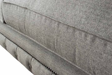 JVmoebel Chesterfield-Sofa, Sofa 2 Sitzer Wohnzimmer Klassisch Design Sofas Textil