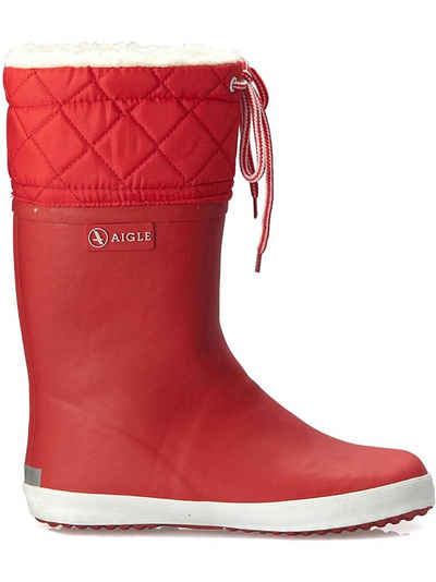 Aigle Aigle Giboulee rouge/blanc Gummistiefel