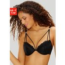 LASCANA Push-up-BH aus Spitze mit hübscher Bändchenoptik, sexy Dessous