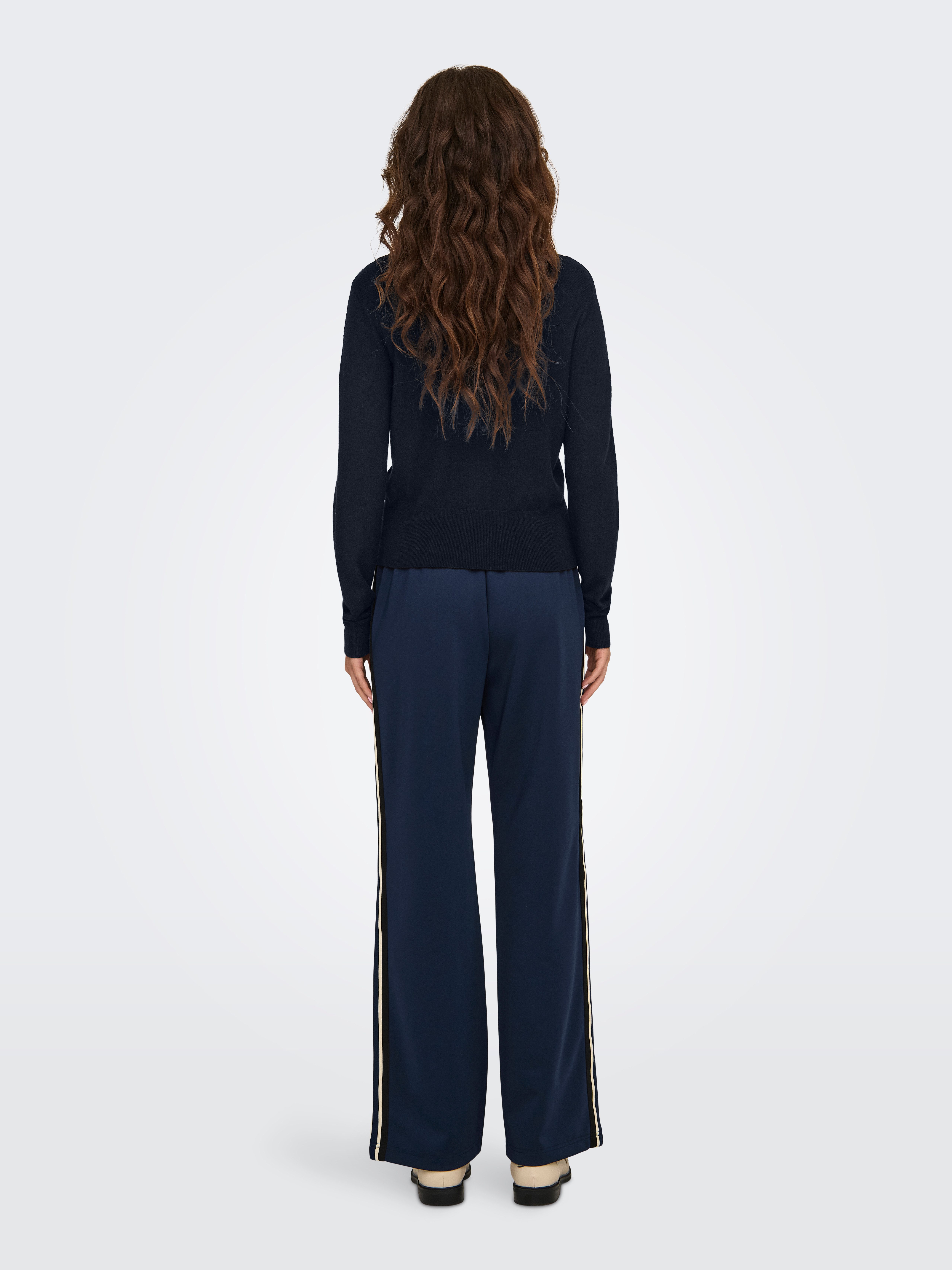 ONLY Strickjacke ONLVENICE LIFE LS VNECK CARDI KNT NOOS