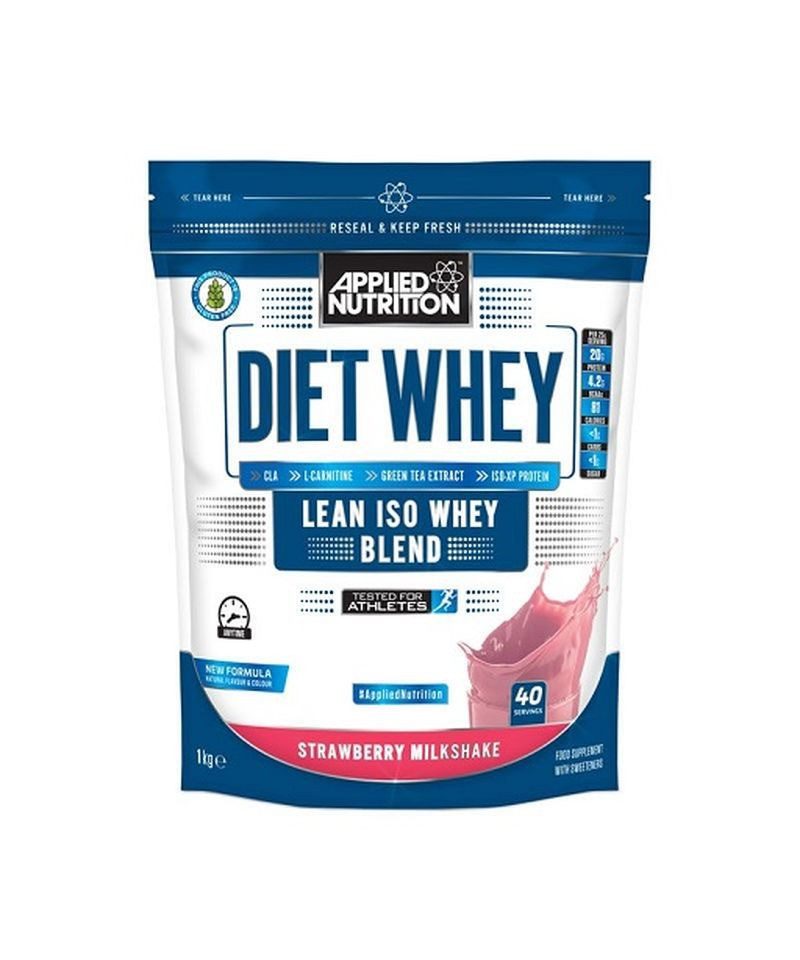 Applied Nutrition Diet Whey 1kg - Strawberry Milkshake Pulver, 1000 g, Pulver