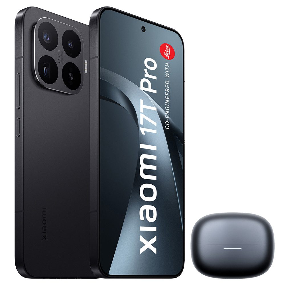 Xiaomi 17T Pro 12+512GB Smartphone & Bluetooth Kopfhörer Handy (50 MP Kamera)
