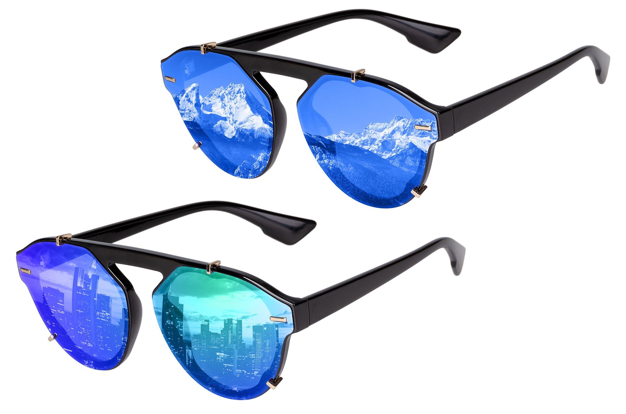 polarisiert UrbanSky David cool Retrosonnenbrille