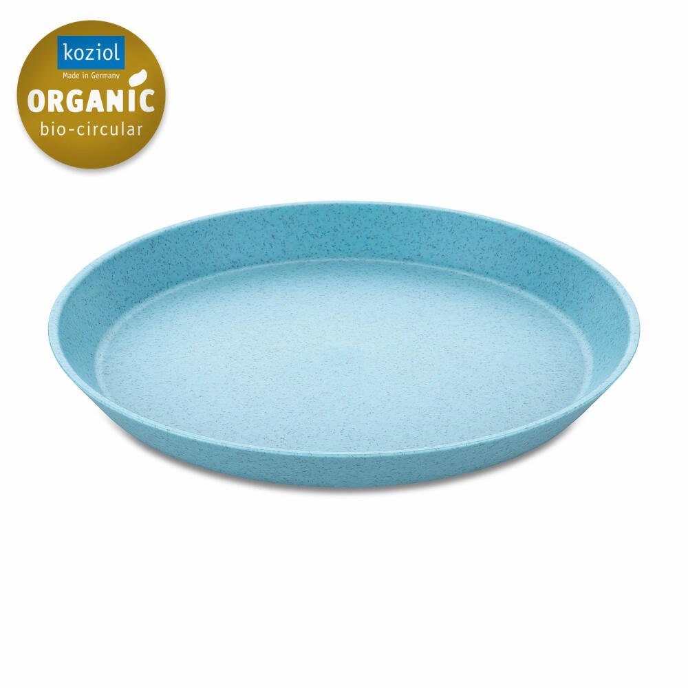 Plate Made Connect S in KOZIOL Teller Blue, Organic 20.5 Germany cm, Frosty