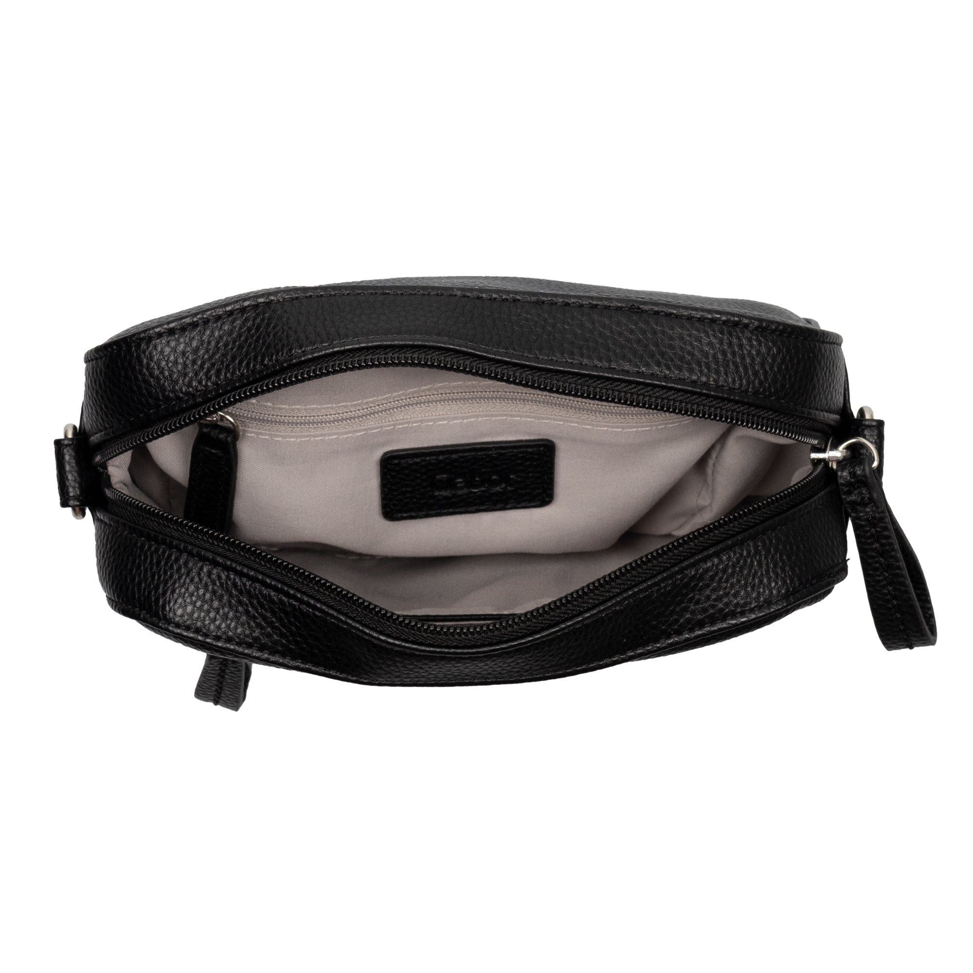 Gabor Handtasche Silena, hochwertig gewebte Gurtband und ein filigranes Logo