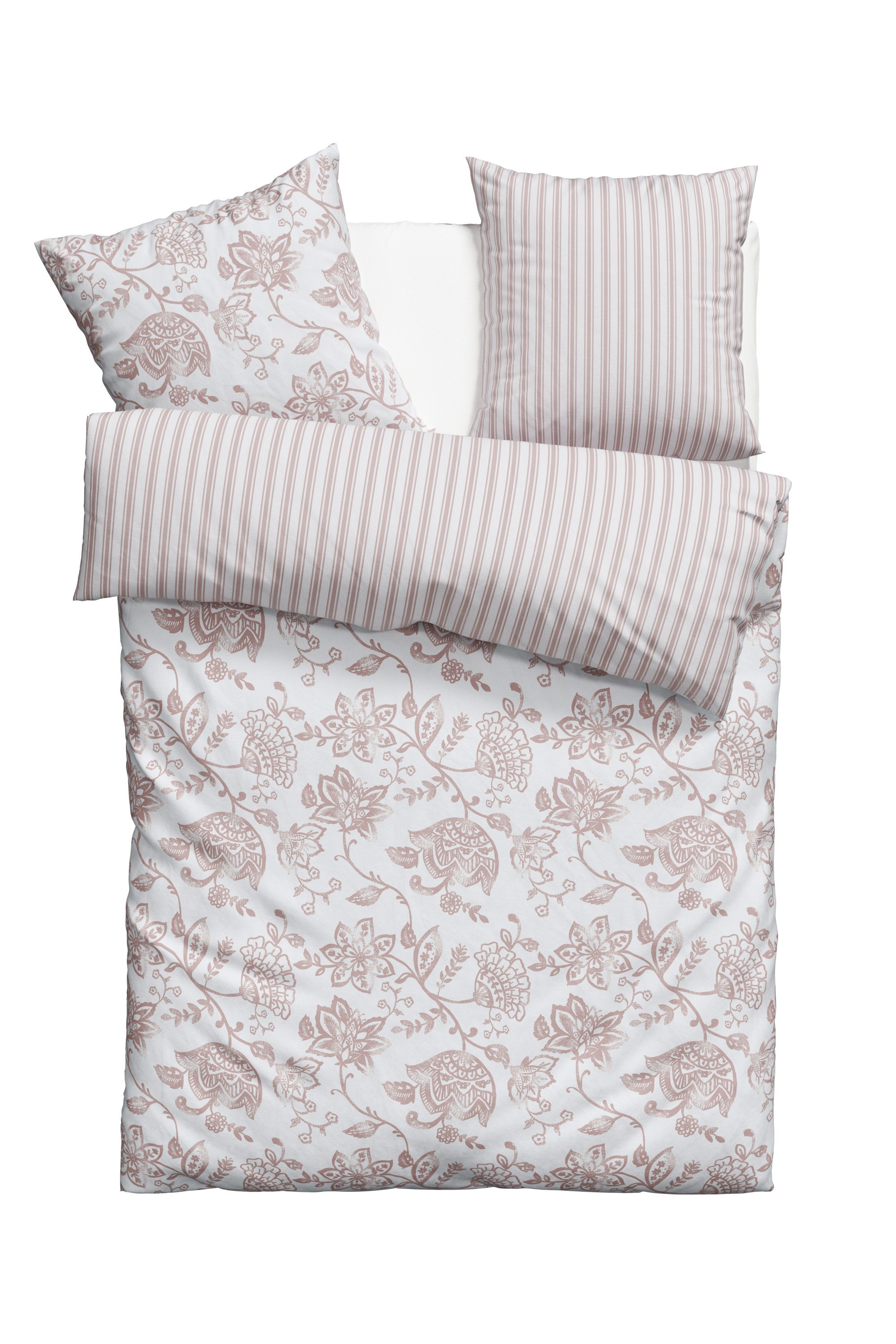 OTTO home Bettwäsche Nordby, Renforcé, 2 teilig, Bettwäsche aus Baumwolle, günstig online kaufen