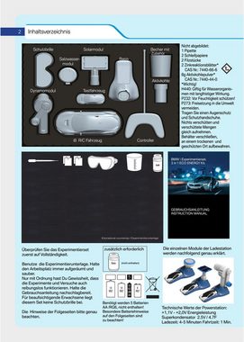 Edu-Toys Experimentierkasten Green Energy BMWi RC-Auto Testfahrzeug Dynamo Solar Wasserkraft, (komplettes Experimentierset, 18-tlg., Was ist erneuerbare Energy? Wie funktioniert ein BMW i8), Lizenzprodukt der BMW Groupe