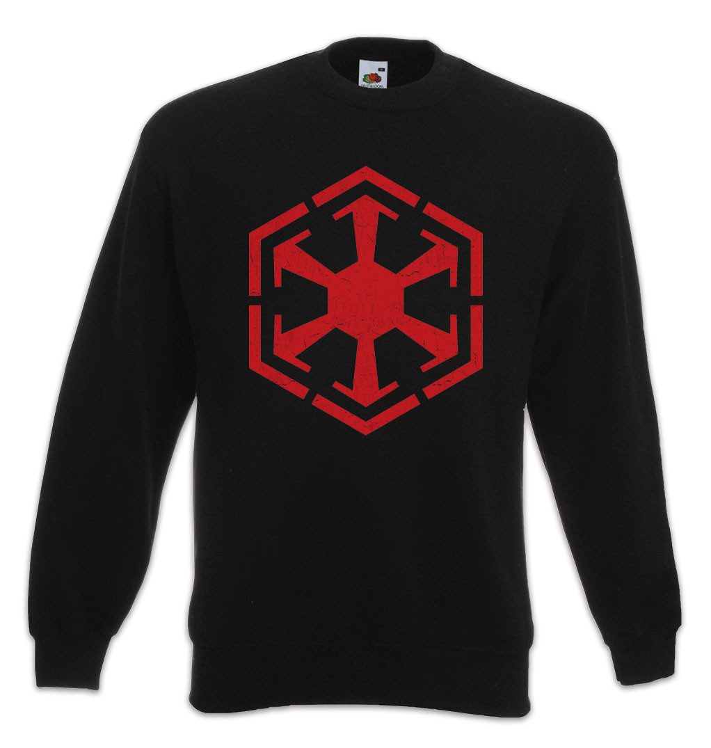 Sweatshirt Dark Star Empire Logo Sweatshirt Krieg Sith Side Imperium Wars Sterne