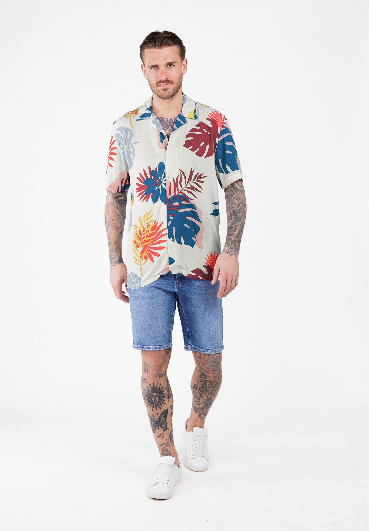 Key Largo Kurzarmhemd MSH KLSPLASH 1/2 günstig online kaufen