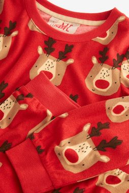 Next Pyjama Weihnachtspyjamas für Kinder, Familienkollektion (2 tlg)