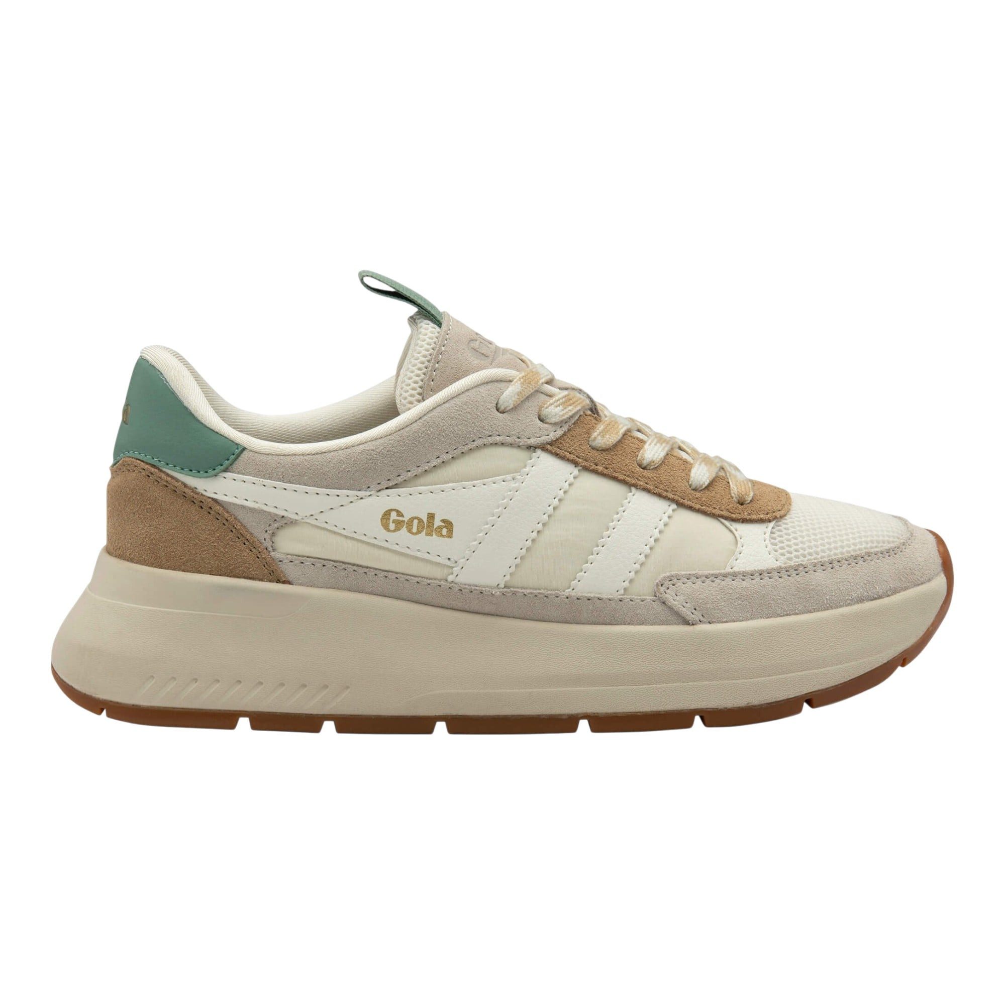 Gola Phoenix off white/carmel/mint Damen Sneaker