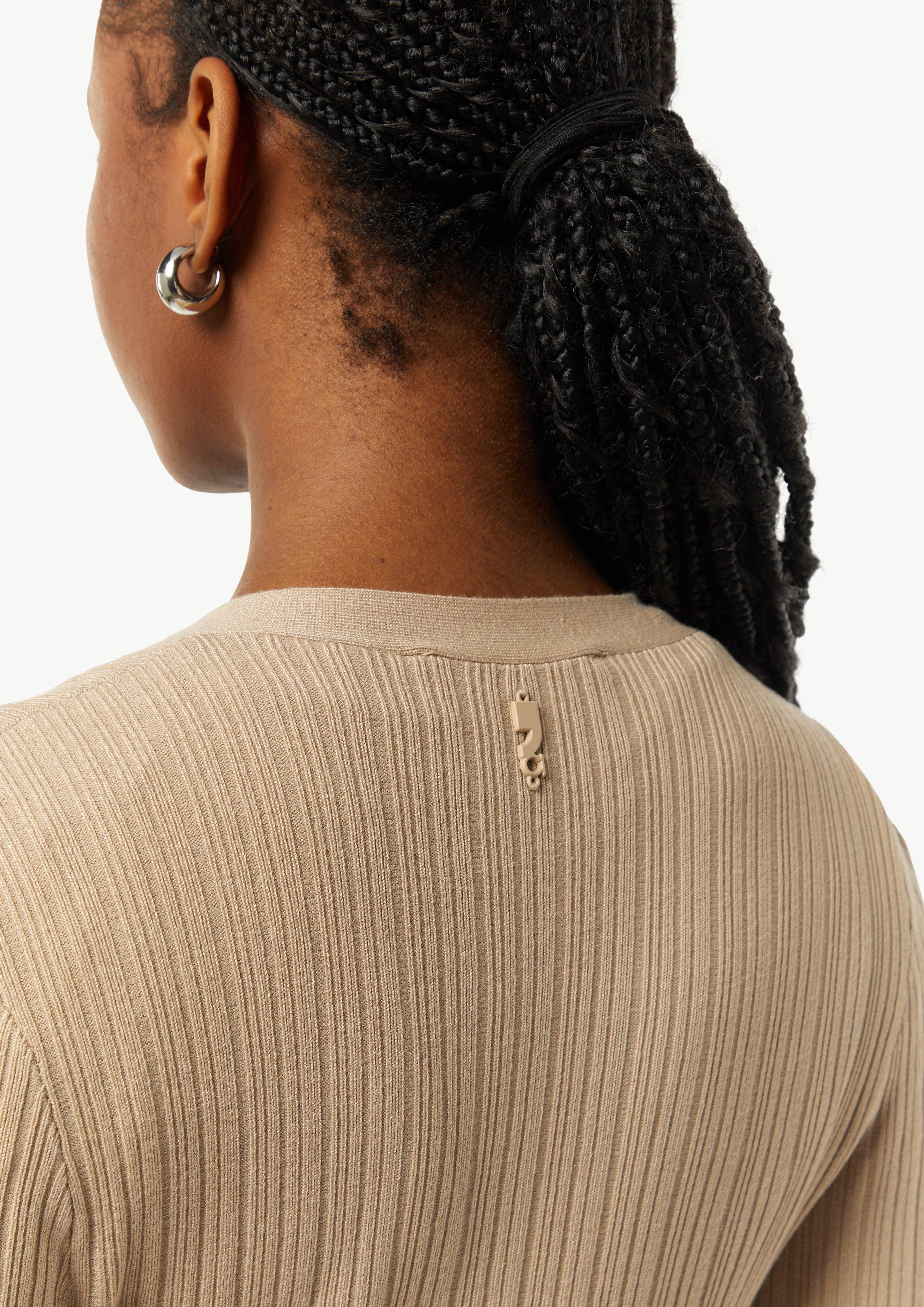 comma casual identity Maxikleid Geripptes Midikleid günstig online kaufen