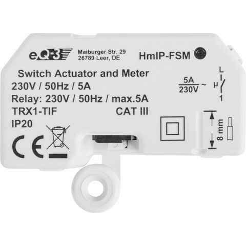 Homematic IP Schalt-Mess-Aktor - Unterputz (142721A0) Smart-Home-Zubehör