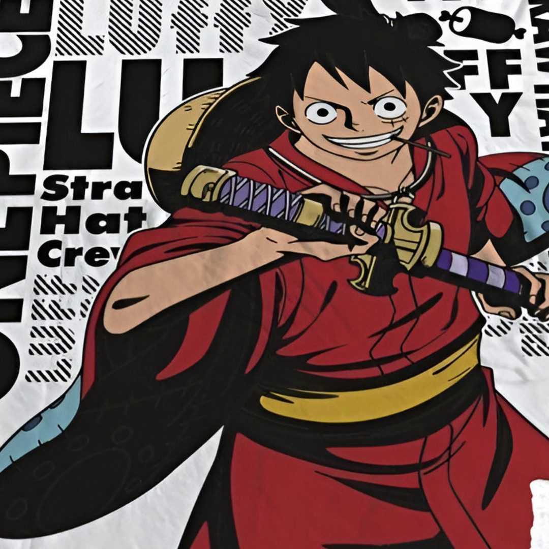 Wohndecke Anime One Piece Luffy Coral Decke warme Kuscheldecke 130x170 cm, günstig online kaufen