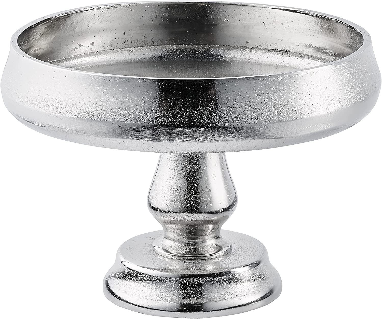 MichaelNoll Dekoschale Dekoteller Schale Aluminium Silber - Dekoschale aus günstig online kaufen