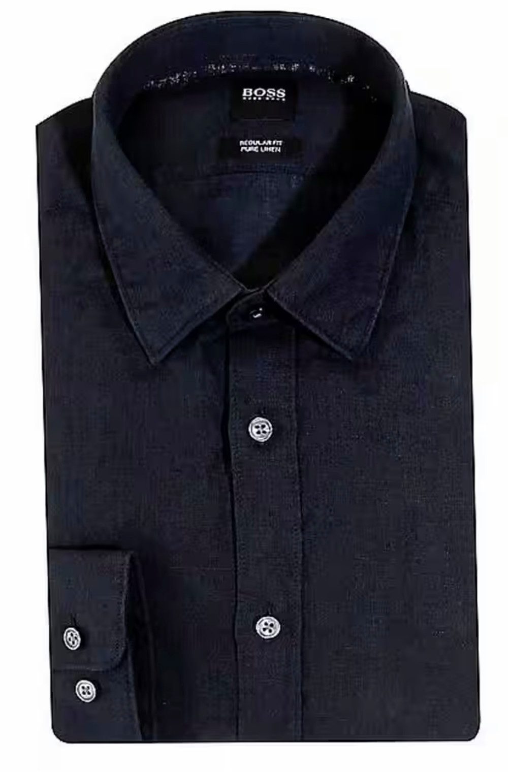 BOSS Leinenhemd Herren Hemd Lukas Pure Natural Regular Fit Aus reinem Leine günstig online kaufen