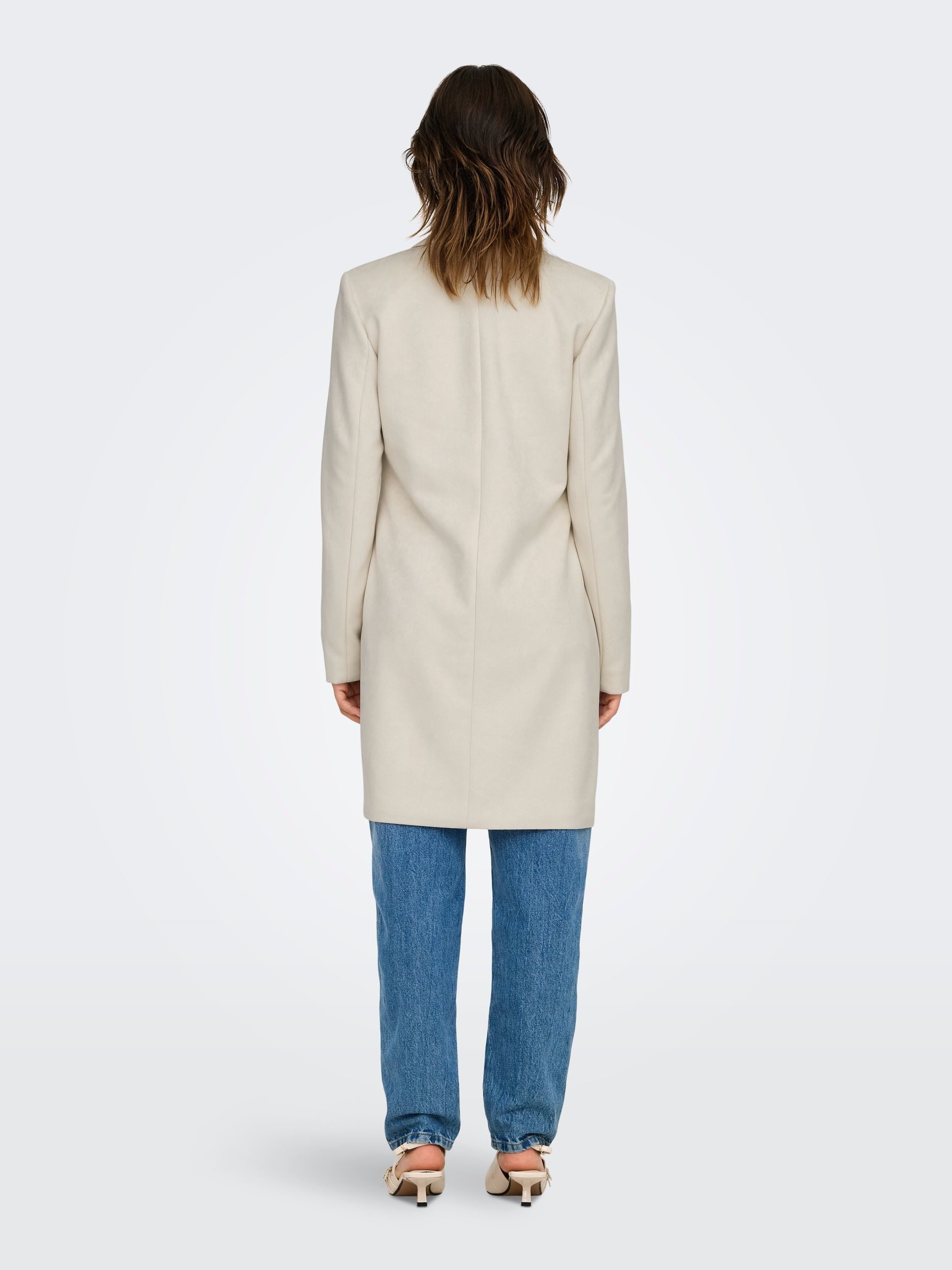 ONLY Langmantel Elegante Coat mit Reverskragen günstig online kaufen