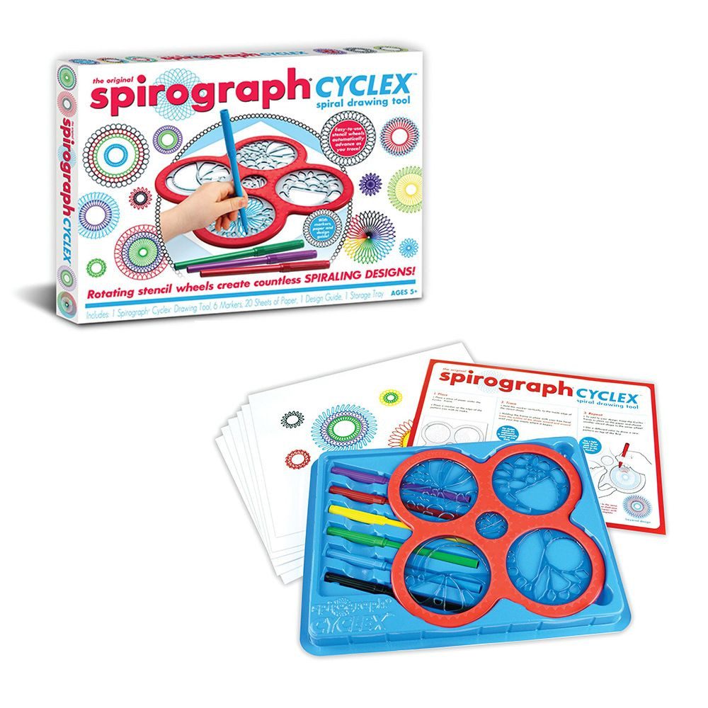 BOTI Zeichenschablone Spirograph CYCLEX