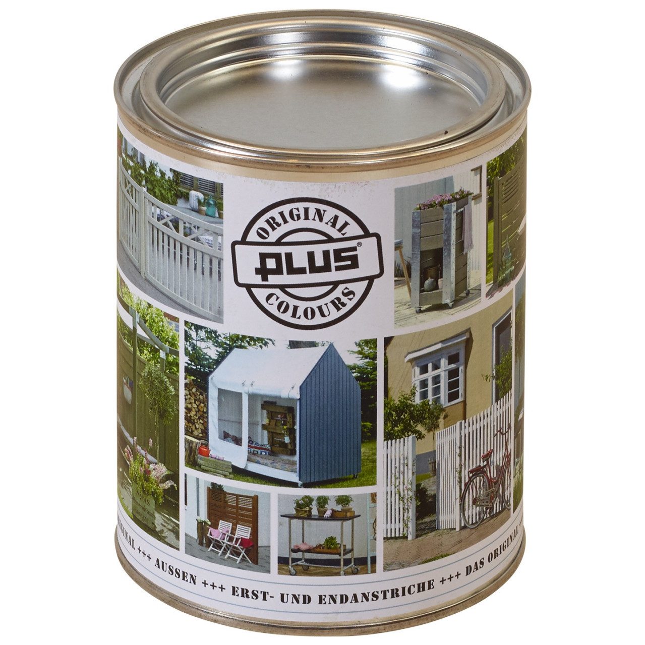 PLUS Lasur PLUS Holzlasur 750 ml teak