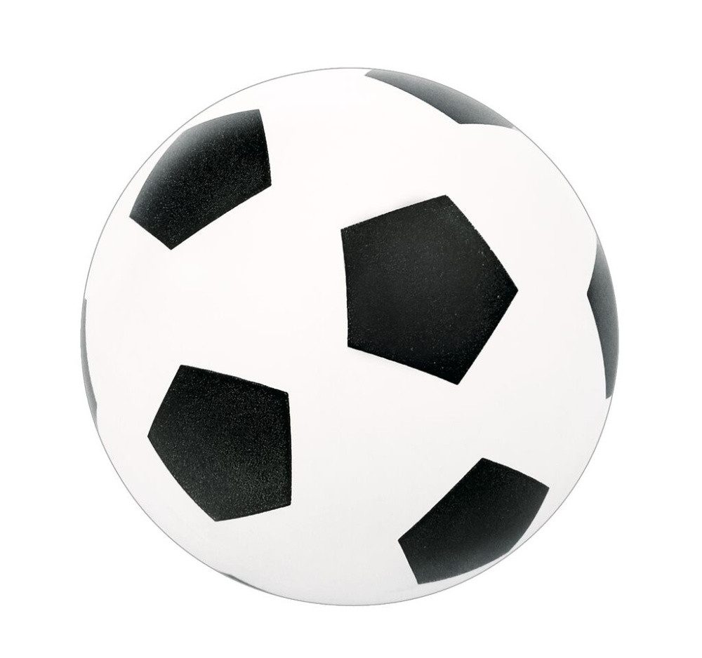 Flummi Fußball Mini-Springball, Sprungball aus Natur-Kautschuk
