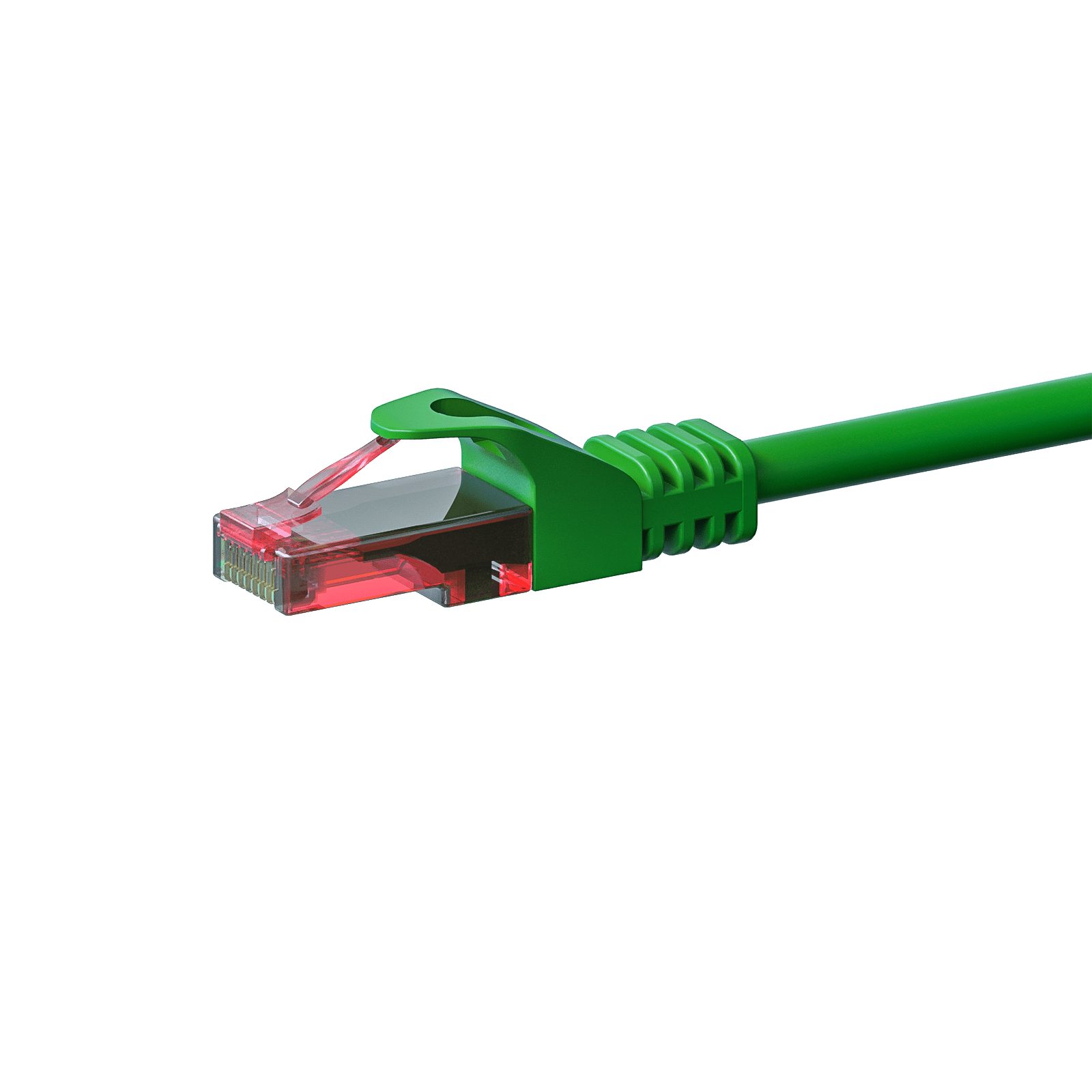Danicom CAT6 Netzwerkkabel, U/UTP, 0,15 Meter, Grün, 100% Kupfer Netzwerkkabel, RJ45, RJ45 (15 cm), Cat6, 100% Kupfer