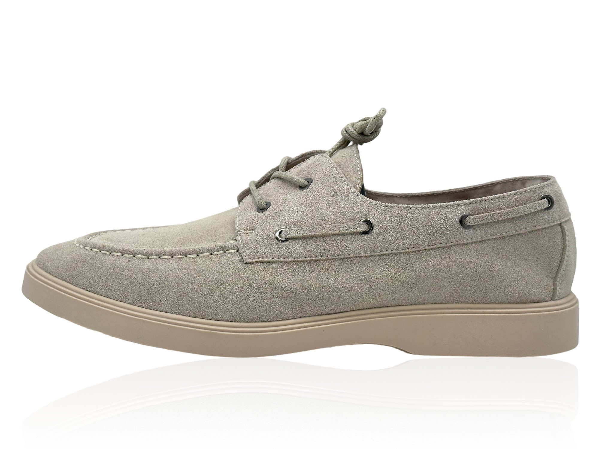 Nowaland Damen Echtleder Schnürschuhe – Bequeme Freizeit Halbschuhe Schnürschuh Weiches Veloursleder, leichte Sohle, bequem & vielseitig kombinierbar