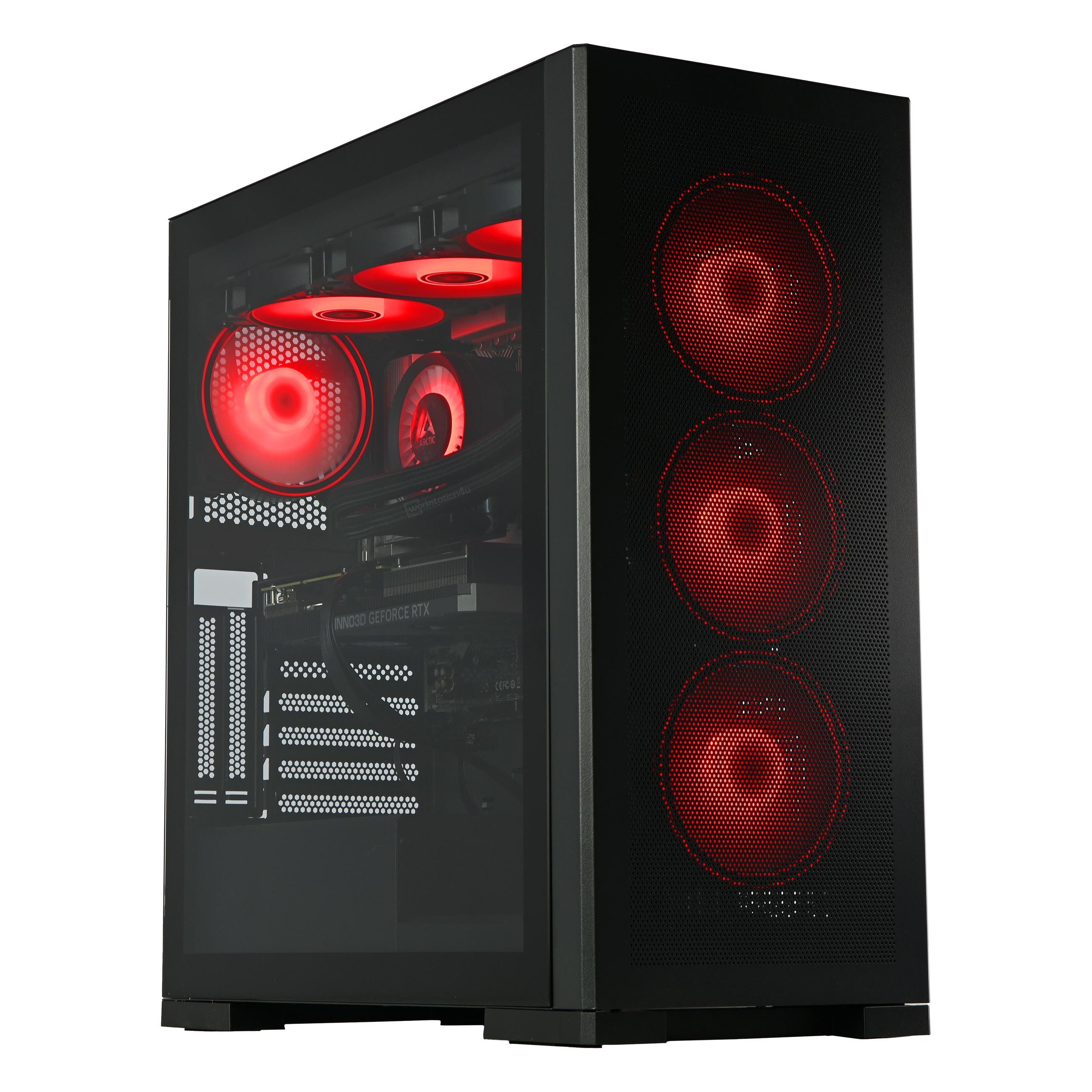 Kolink Unity Meshbay ARGB Business-PC (AMD Ryzen 7 8700F, 32 GB RAM, 1000 GB SSD, Wasserkühlung)