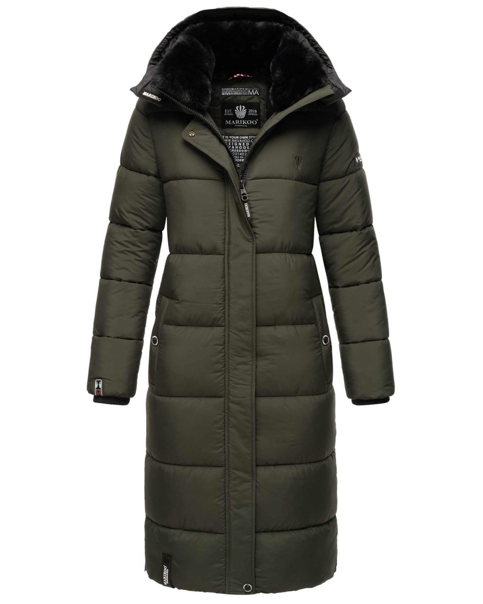 Marikoo Outdoorjacke Marikoo Reliziaa Damen Winterjacke B936 mit abnehmbare günstig online kaufen