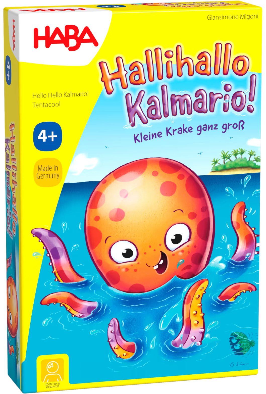 Haba Spiel Kinderspiel Legespiel Hallihallo Kalmario! Merkspiel 1307112001