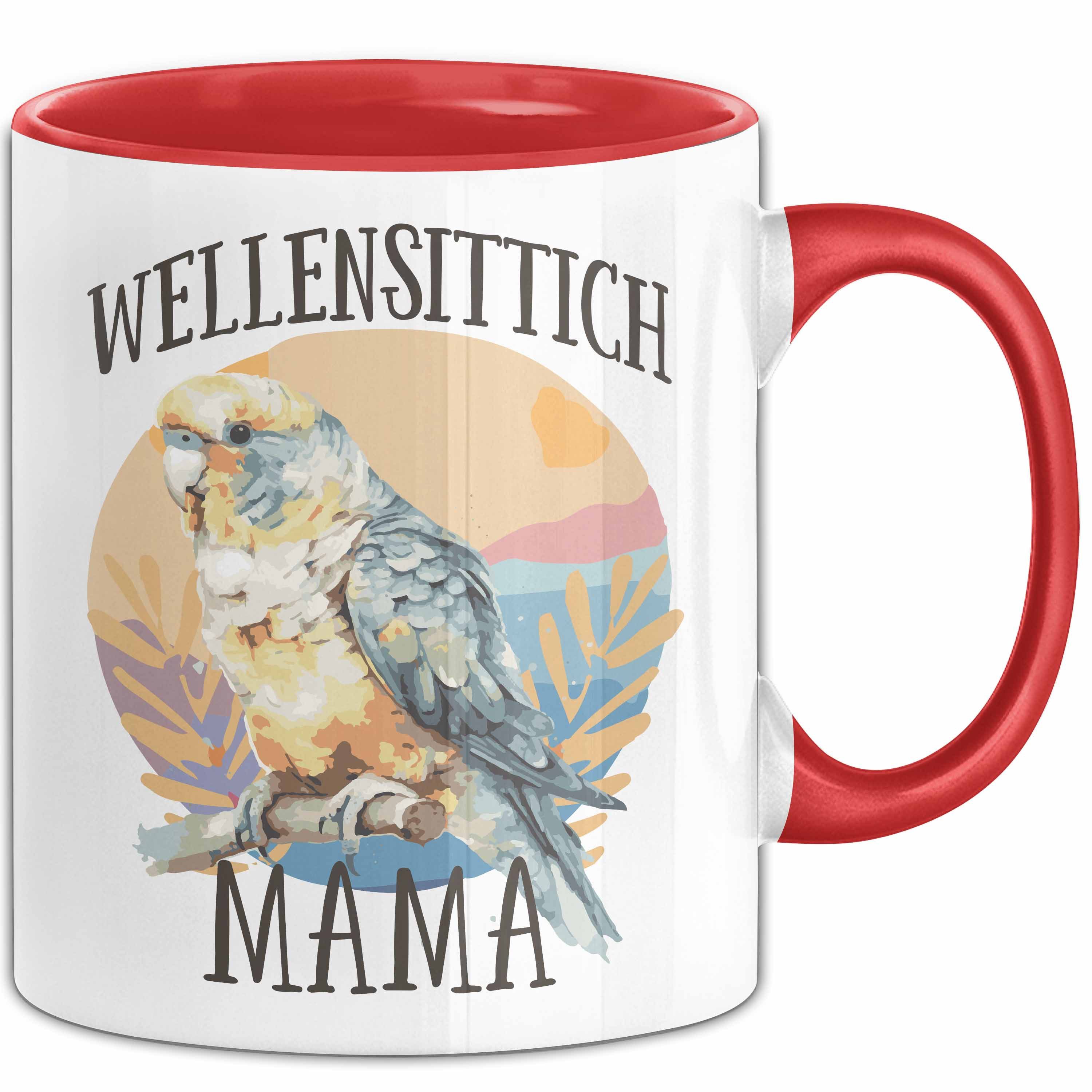 Tasse Wellensittich Tasse Geschenk Wellensittich Mama Geschenkidee Wellensit