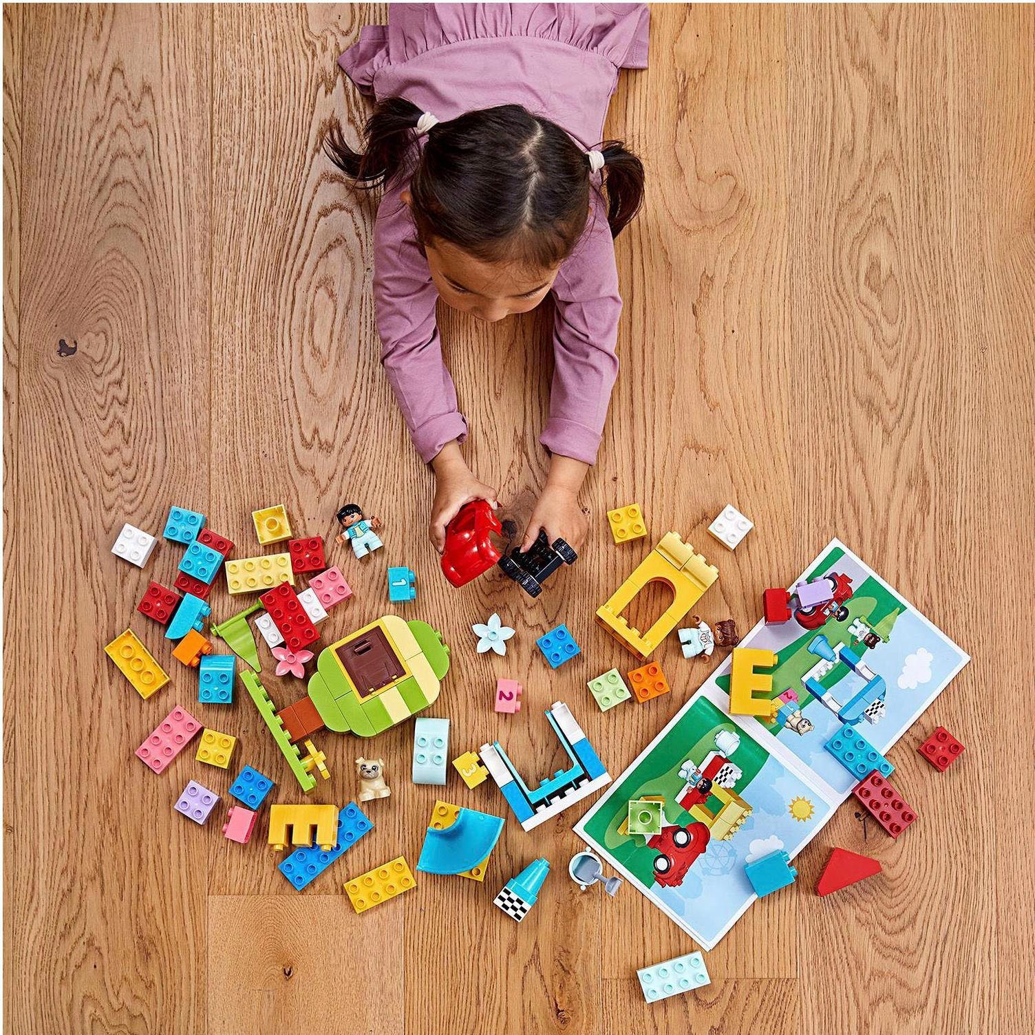 LEGO® Deluxe Steinebox (10914), LEGO® DUPLO® Classic Konstruktionsspielsteine, (85 St), Made in Europe