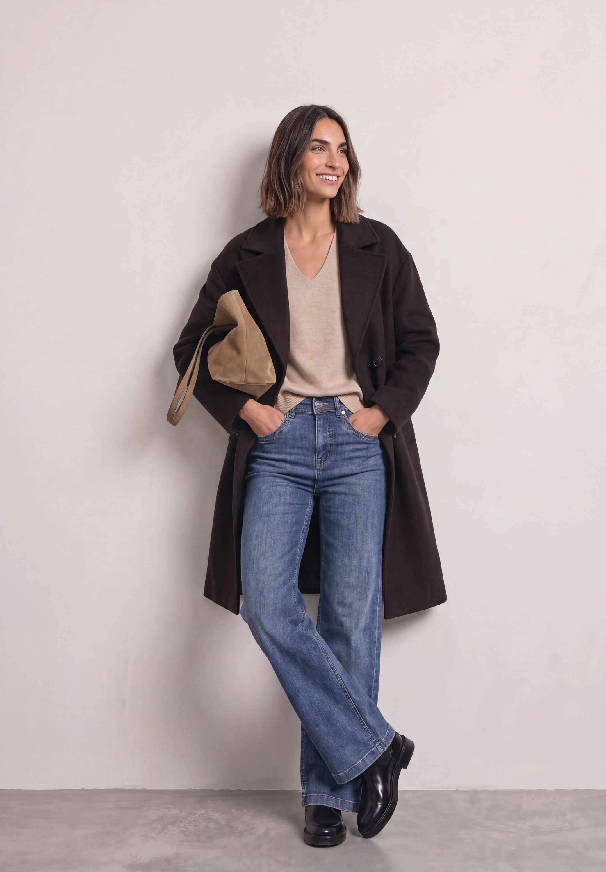 STREET ONE Wollmantel mit Reverskragen – Bild 3 von 5