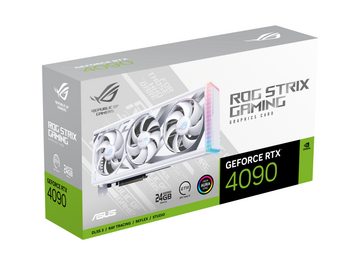 Asus ROG-STRIX-RTX4090-24G-WHITE Grafikkarte (24 GB, GDDR6X)