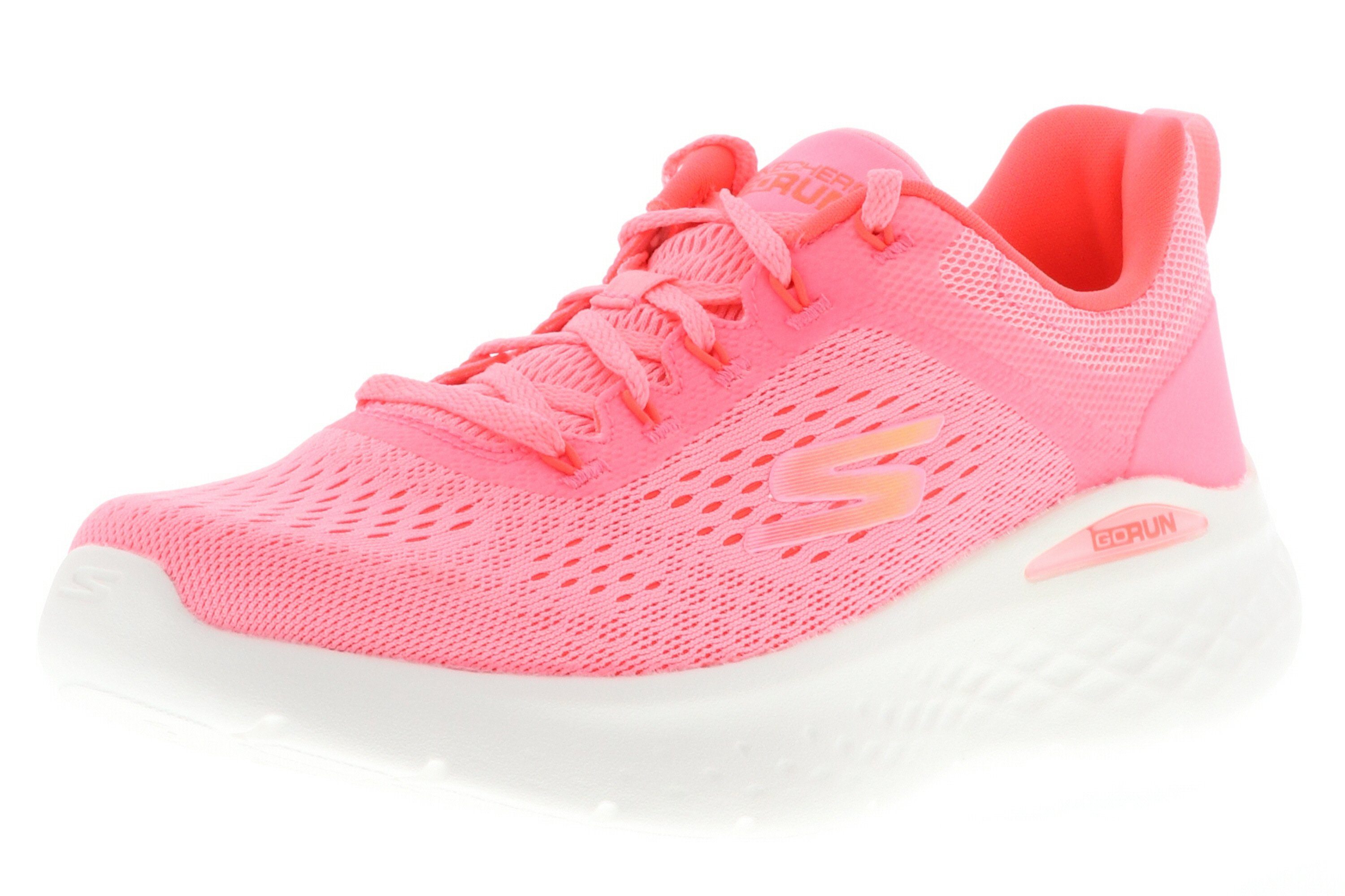 Skechers 129423/PKCL Go Run Lite Pink/Coral Sneaker Können in der Waschmaschine gewaschen werden pink coral (20203093)