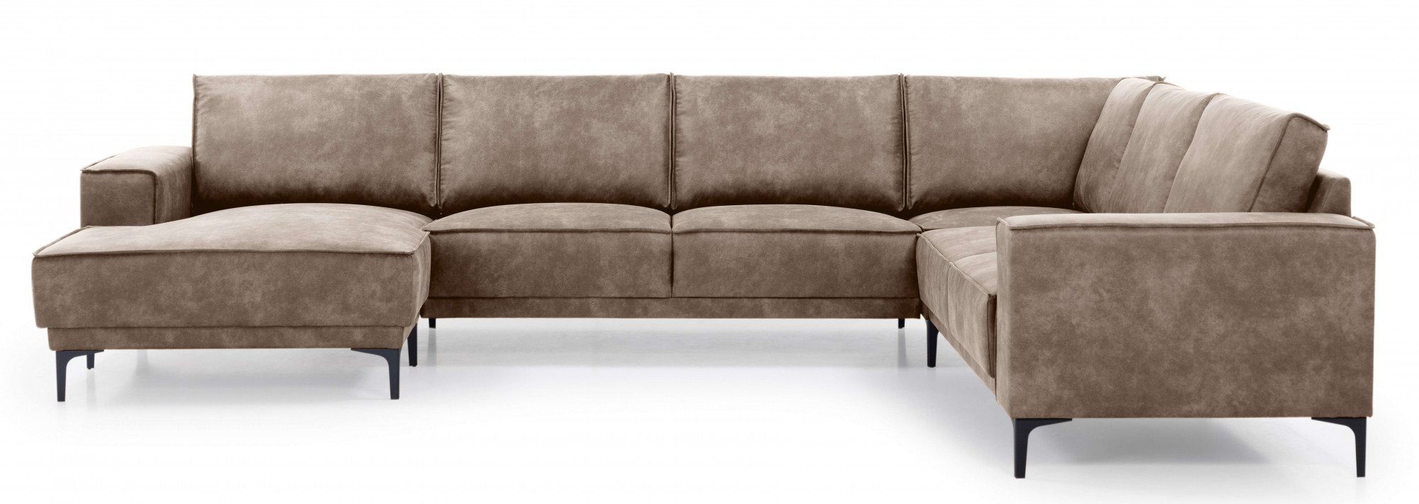 OTTO home Wohnlandschaft XXL Sofa Oland, Struktur, Flachgewebe, Luxus-Micro günstig online kaufen