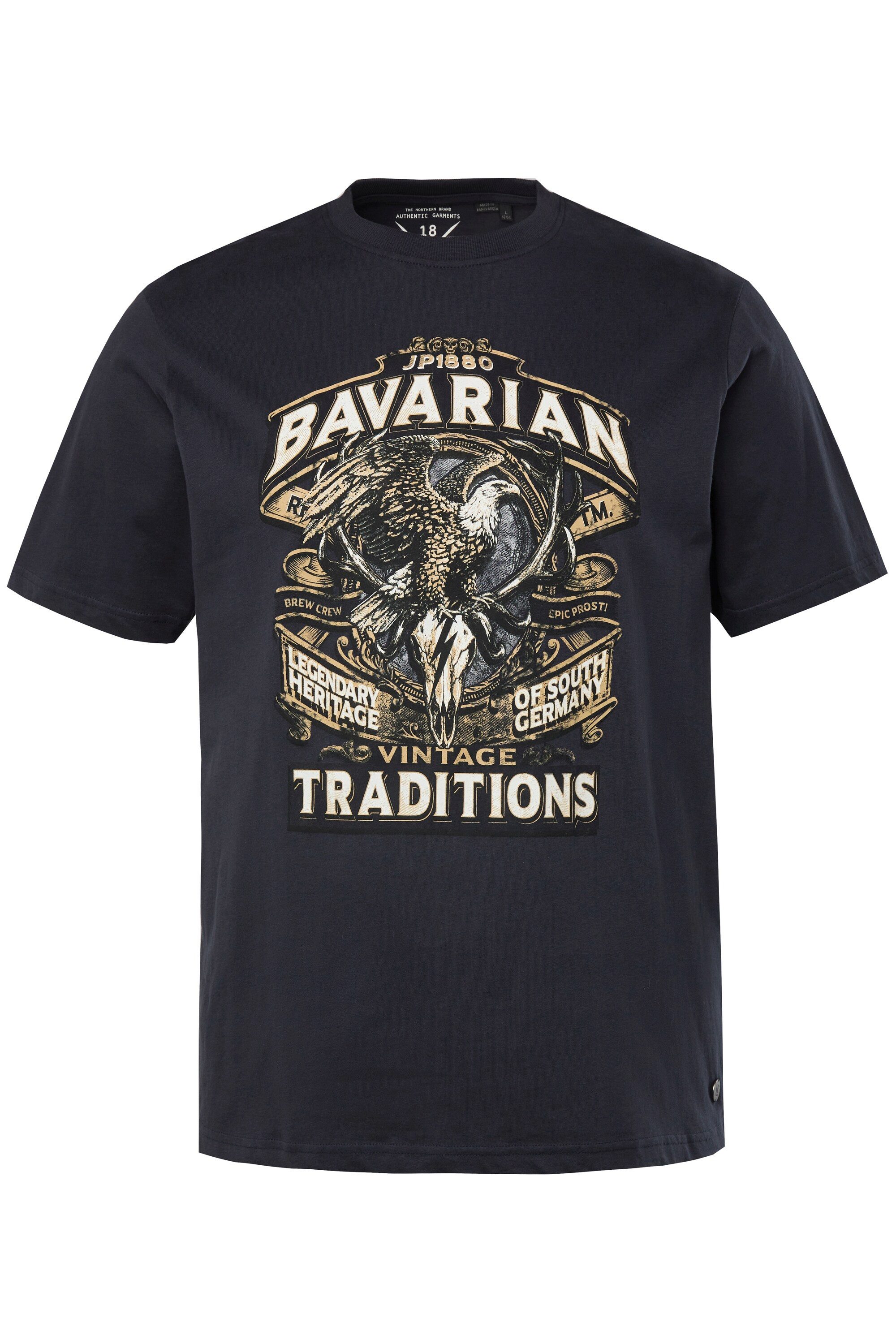 JP1880 T-Shirt JP1880 T-Shirt Halbarm Trachten-Print günstig online kaufen