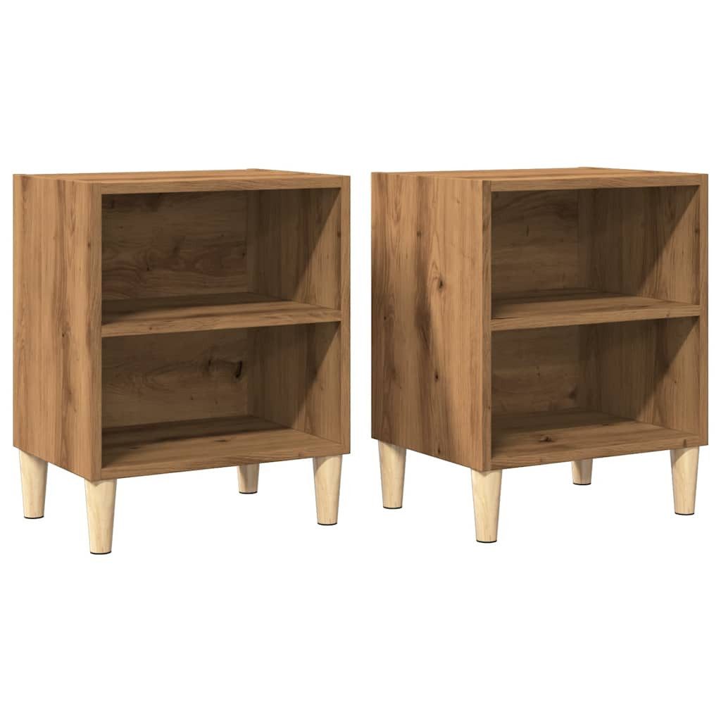 vidaXL Nachttisch Nachttische 2 Stk. Artisan-Eiche günstig online kaufen