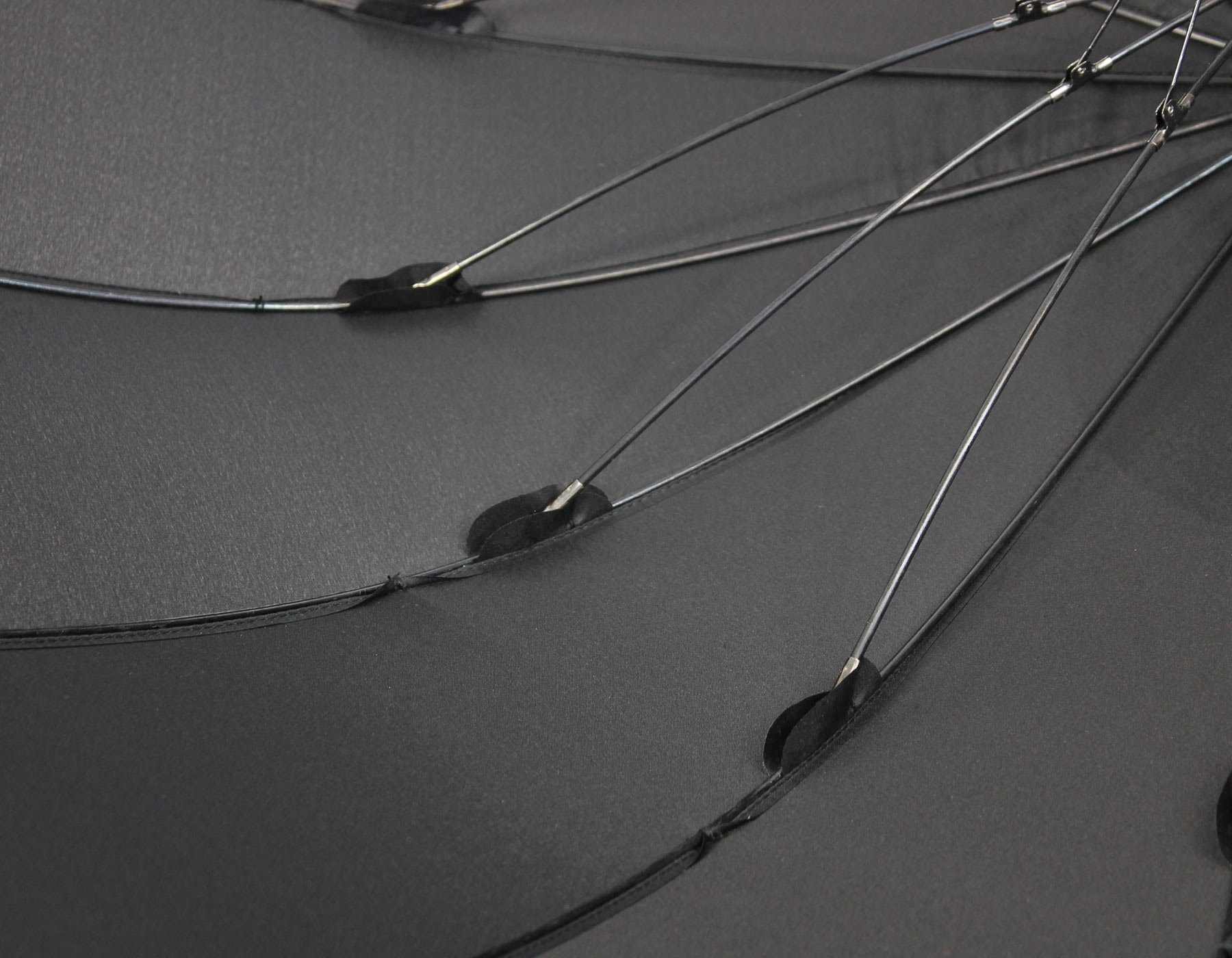 iX-brella Stockregenschirm Full Fiber mit Auf-Automatik und 16-teiligem Dach, sehr stabil und robust