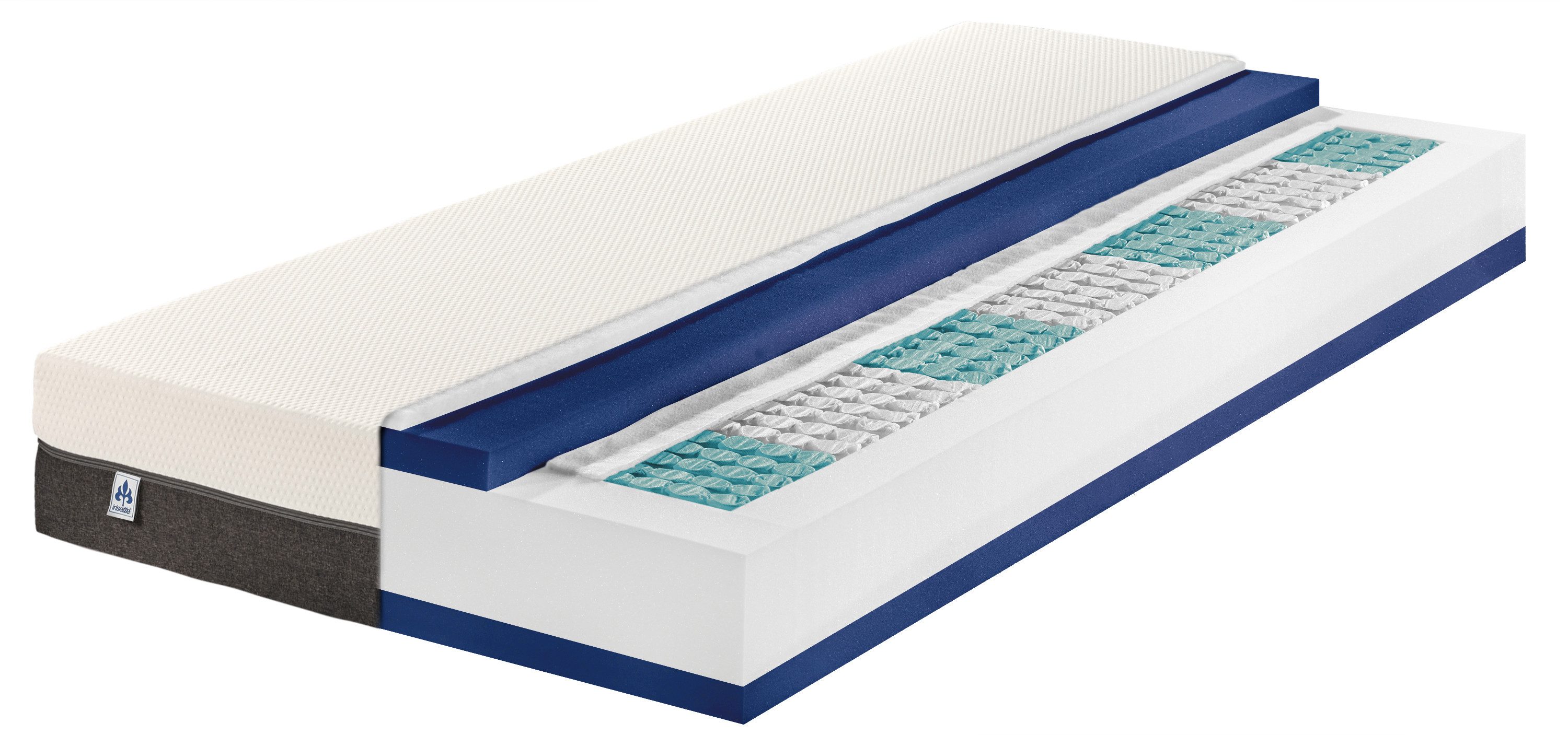 Taschenfederkernmatratze 1.000er Tonnentaschenfederkernmatratze Selin, Iris günstig online kaufen