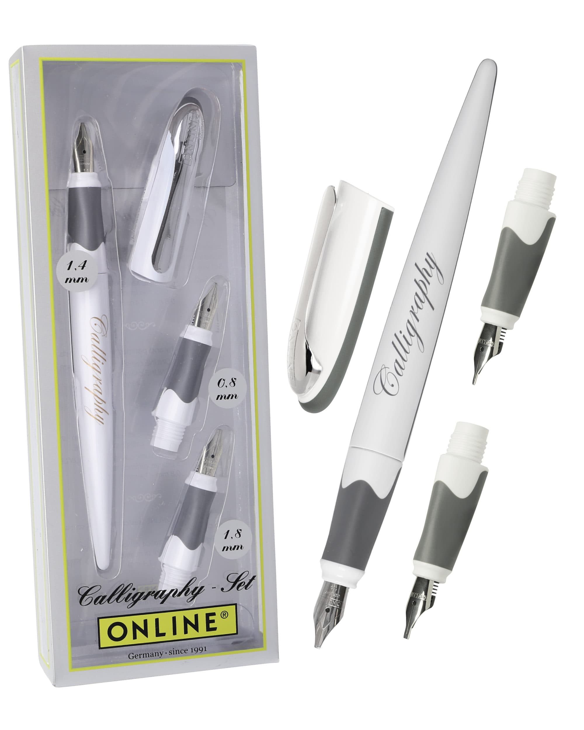 Online Pen Kalligraphie-Stift Air Kalligrafie Set, Schönschreibfüller mit verschiedenen Federstärken