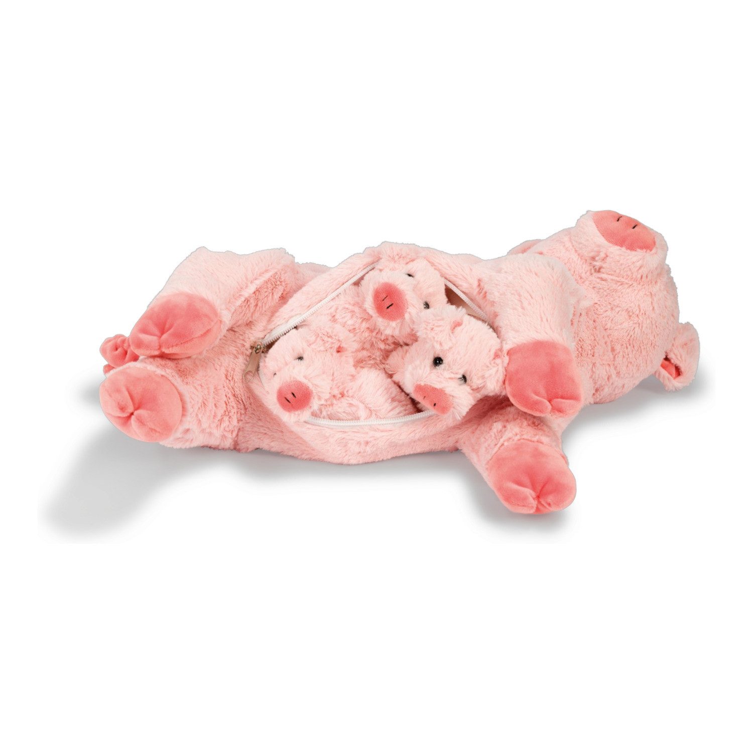 NOXXIEZ Kuscheltier Schweine-Mama mit Babys Kuscheltier Noxxiez Ferkel Stof günstig online kaufen