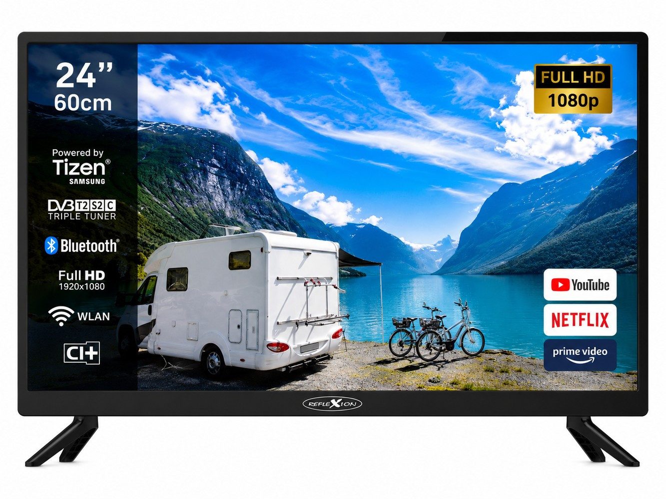 Reflexion LED241IBTZ LED-Fernseher (24 Zoll, Full HD)