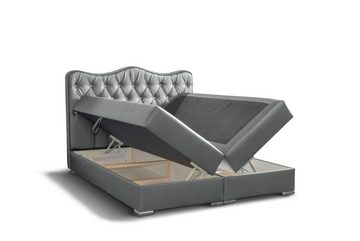 Stylefy Boxspringbett Violante (Schlafzimmerbett, Bett), Design